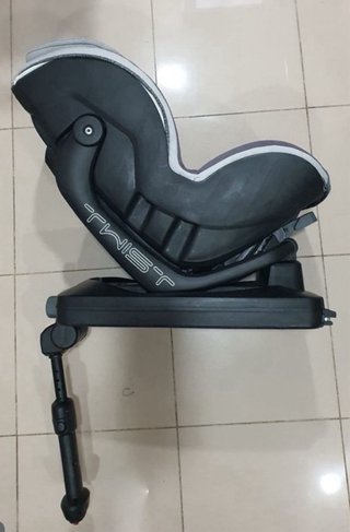 Silla de coche Be Cool gris + base isofix
