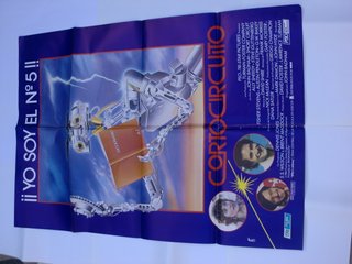 ESCUCHO OFERTAS !!!... Póster Cortocircuito (1986)