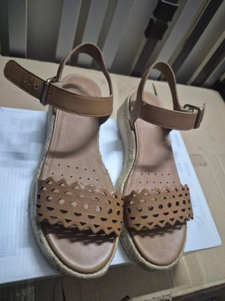 Sandalias cuña mujer talla 37