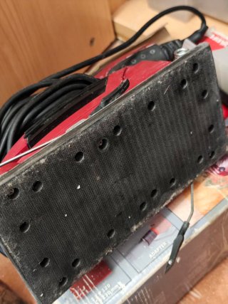 Lijadora Eléctrica Roja PARA PIEZAS