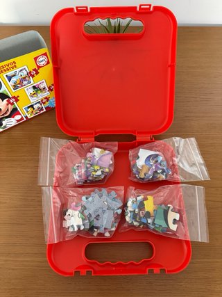 Puzzles progresivos Mickey Mouse