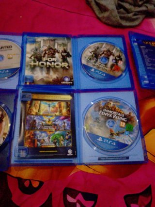 Lote 5 Juegos PS4: Uncharted, God of War, GTA V