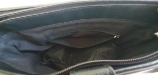 Bolso Paco Martínez bicolor beige y negro