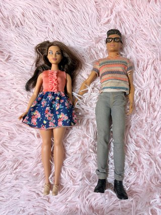 Barbie y Ken Muñecos