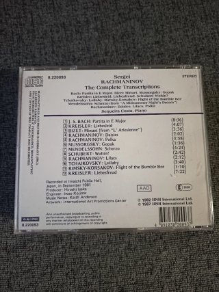 7CDs Rachmaninov lote variado
