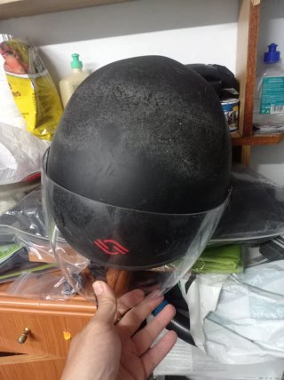 2 casco de moto.uno modular y otro normal