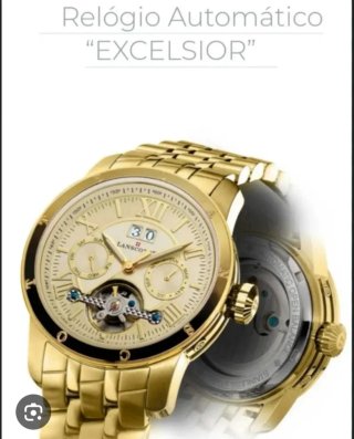 Reloj Lanscotte Excelsior Automático Dorado