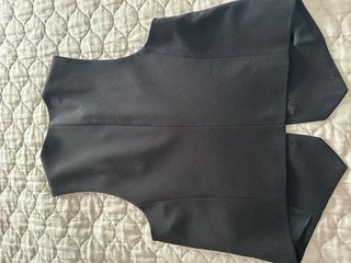 Chaleco negro Zara mujer