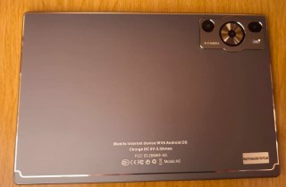 Tablet Negra y Multicolor