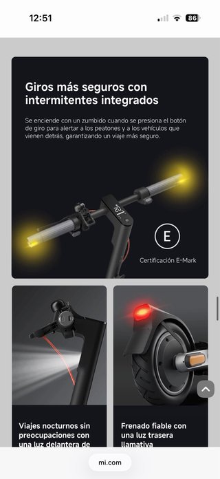 Patinete Xiaomi 5 Pro