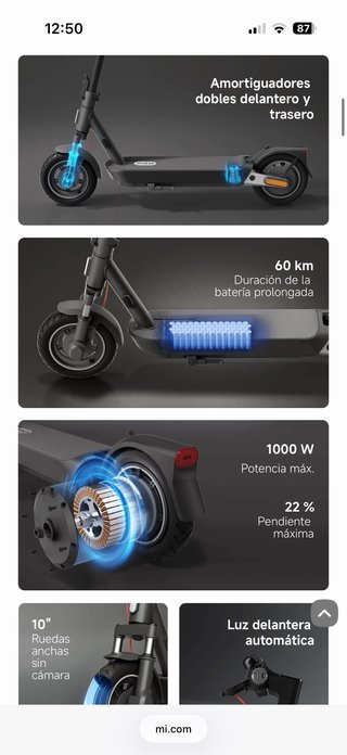 Patinete Xiaomi 5 Pro