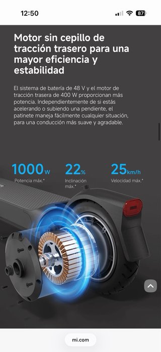 Patinete Xiaomi 5 Pro