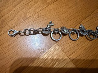 Bracciale con charms argento
