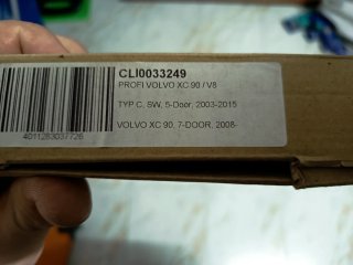 Derivabrisas/deflectores de viento para Volvo xc90