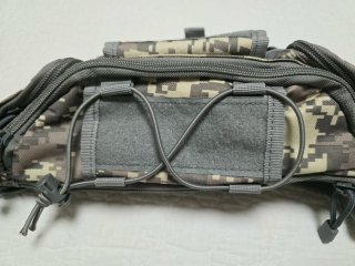 Riñonera Táctica Militar Camuflaje Beige Gris