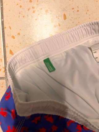 Costume boxer bimbo 5-6 anni pesci rossi