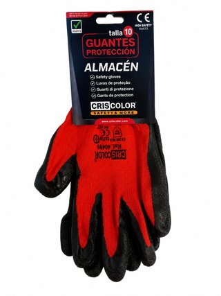 Guantes de protección CRIS COLOR Talla 10
