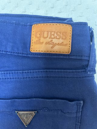Pantalón Guess Azul Talla 30