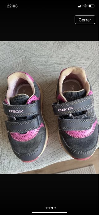 Zapatillas Geox Niña Talla 21