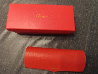 Gafas Cartier Oro y Negro