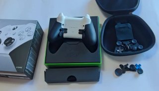 Lote Mando Xbox Elite Series 2 Blanco + Accesorios