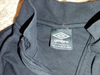 Chándal Umbro Negro