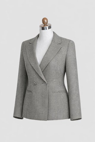 Giacca donna lana Made in Italy - Pied de Poule