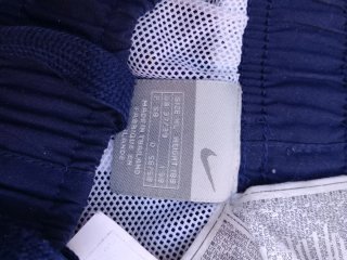 Bermudas Nike Azul y Blanco