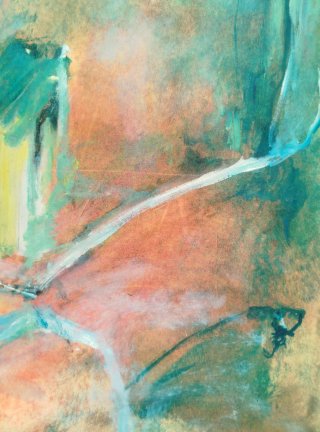 Dipinto a mano - Casa 1. Villa Greppi - 54 X 45 cm
