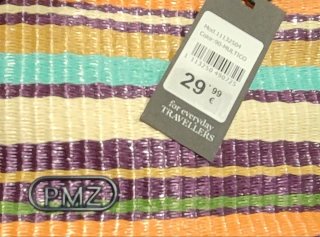 Mala Paco Martinez Ráfia Multicolor