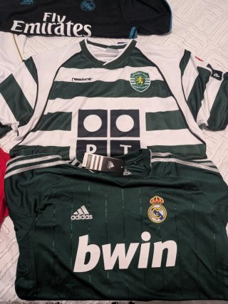 Lote 5 Camisetas Fútbol C. Ronaldo