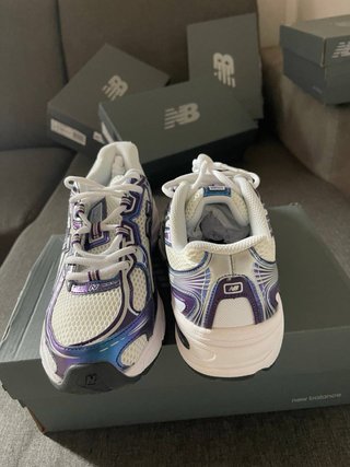 New Balance Scarpe Donna Bianco Viola