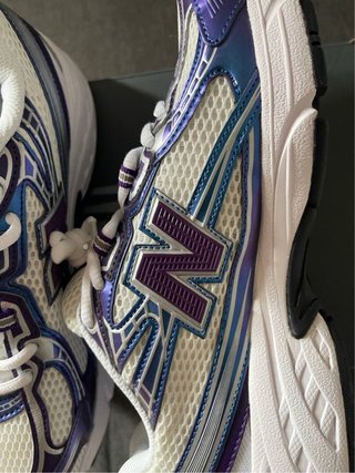 New Balance Scarpe Donna Bianco Viola