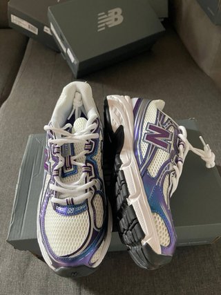 New Balance Scarpe Donna Bianco Viola