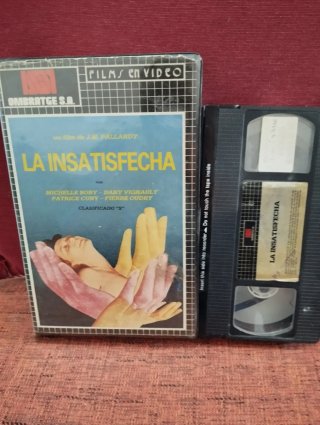 VHS La Insatisfecha - Edición Videoclub