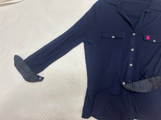 Camisa El Capote Azul Marino Talla M