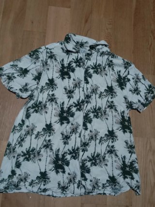 Camisa Hawaiana Palmeras
