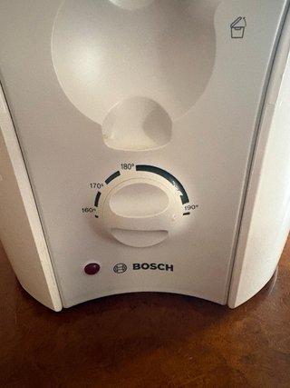 Freidora Eléctrica Bosch Cubeta Desmontable