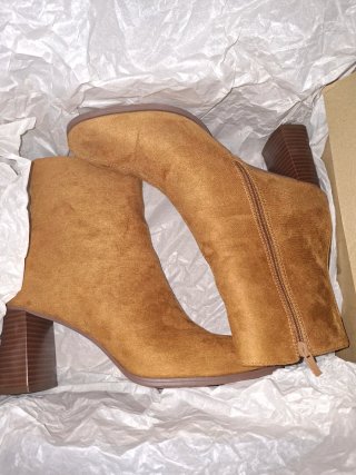 Botines tacón cognac Anna Field - Talla 42