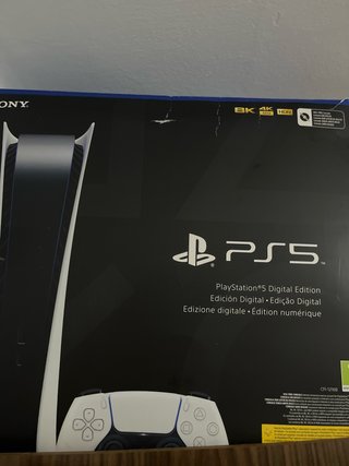 Playstation 5 Digital + Mando Cromado