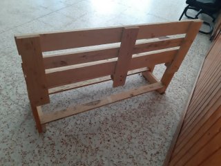 Banco de madera de palets