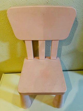 Silla Infantil Mammut IKEA Rosa Palo