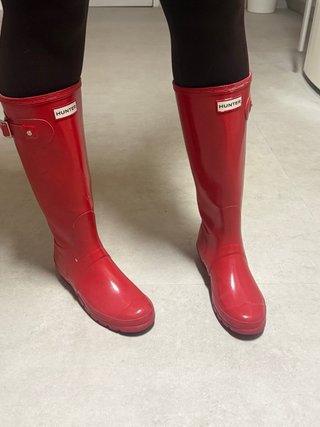 Botas Hunter Rojas Talla 38