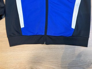 Chaqueta Adidas Vintage Azul y Negra