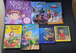 Lote 7 libros infantil- Español e Ingles