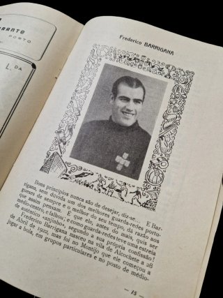 Revista antiga Figuras Futebol Nacional F.C. Porto
