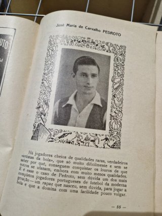 Revista antiga Figuras Futebol Nacional F.C. Porto