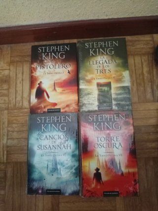 Libros de Stephen king colección la torre oscura E