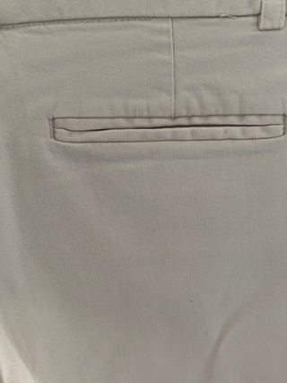 Pantalón pirata beige