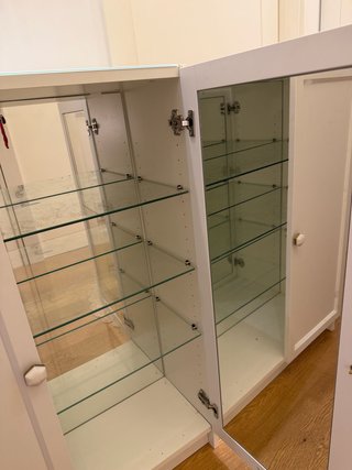 Librería BILLY/OXBERG Ikea Personalizada (Cristal)